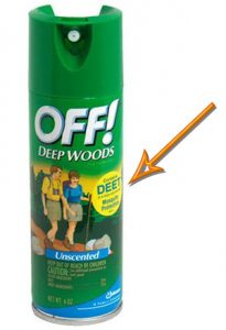 Off Deep Woods Bug Spray with DEET