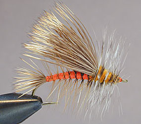 Orange Stimulator Fly Pattern