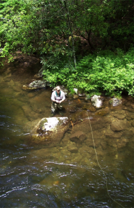 Smoky Mountain Fisherman