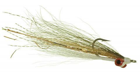 Clouser Minnow Flies | 24pc Saltwater Flies and Baitfish Flies | for  Saltwater Fly Fishing and Surf Fly Fishing | 4 Colors and 3 Sizes |  Saltwater