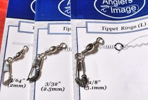 Various Tippet Ring Sizes