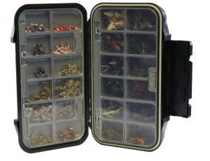 Fly Box with Compartments
